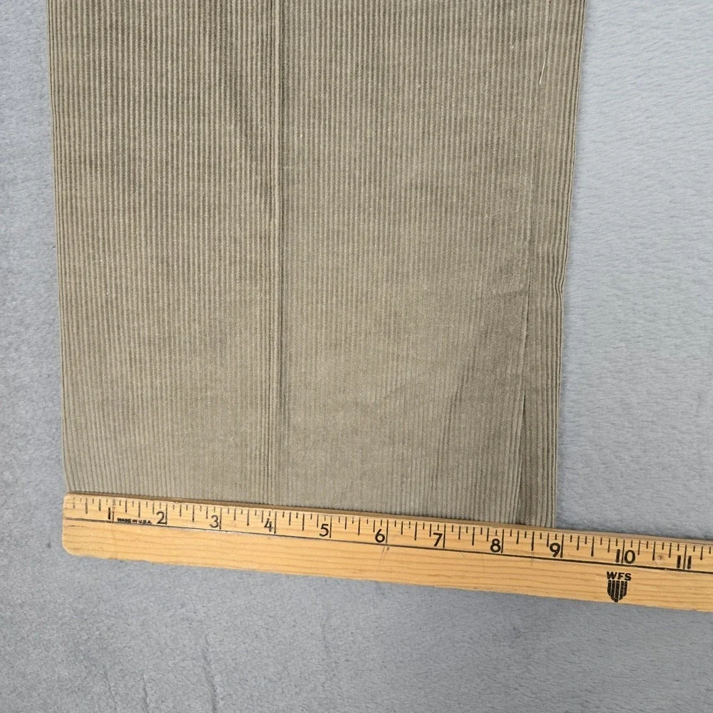 Jos. A. Bank Pants Mens 34 Unhemmed Corduroy‎ Windsor Executive Pleated NWT